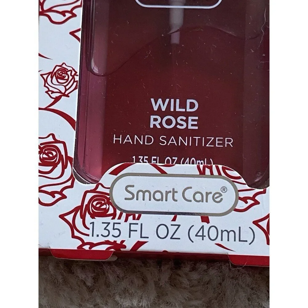 Smart Care Scented‎ Hand Sanitizer Spray 1.35 Fl Oz Wild Rose Hydrating NEW